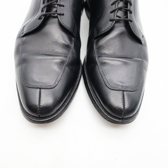 Allen Edmonds Delray Oxford Men\'s Size 10 D Black Split Toe Dress Shoes USA